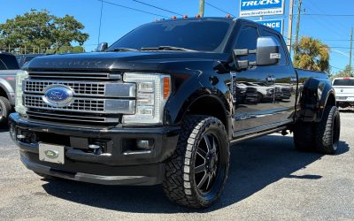 2017 Ford F350 6.7L Platinum Diesel 4X4 DRW